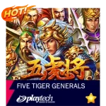 体育 slot-game-Five-Tiger-Generals